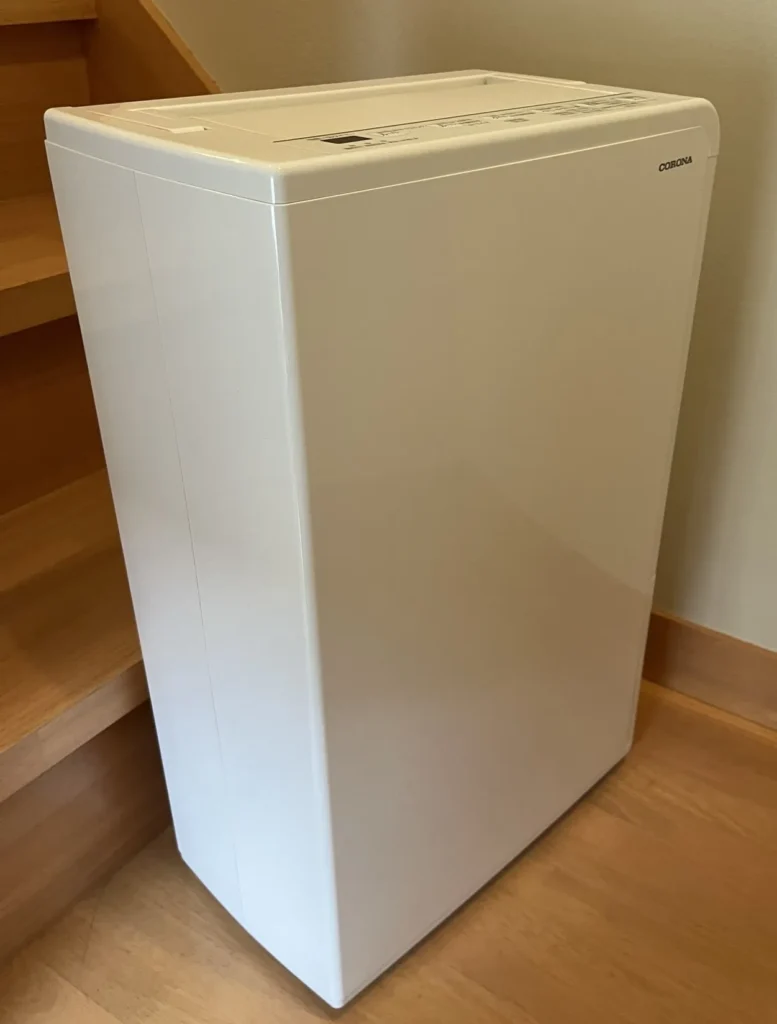 使ってみて分かったコロナ除湿機【CD-H18A】の評価｜物件探しから2 