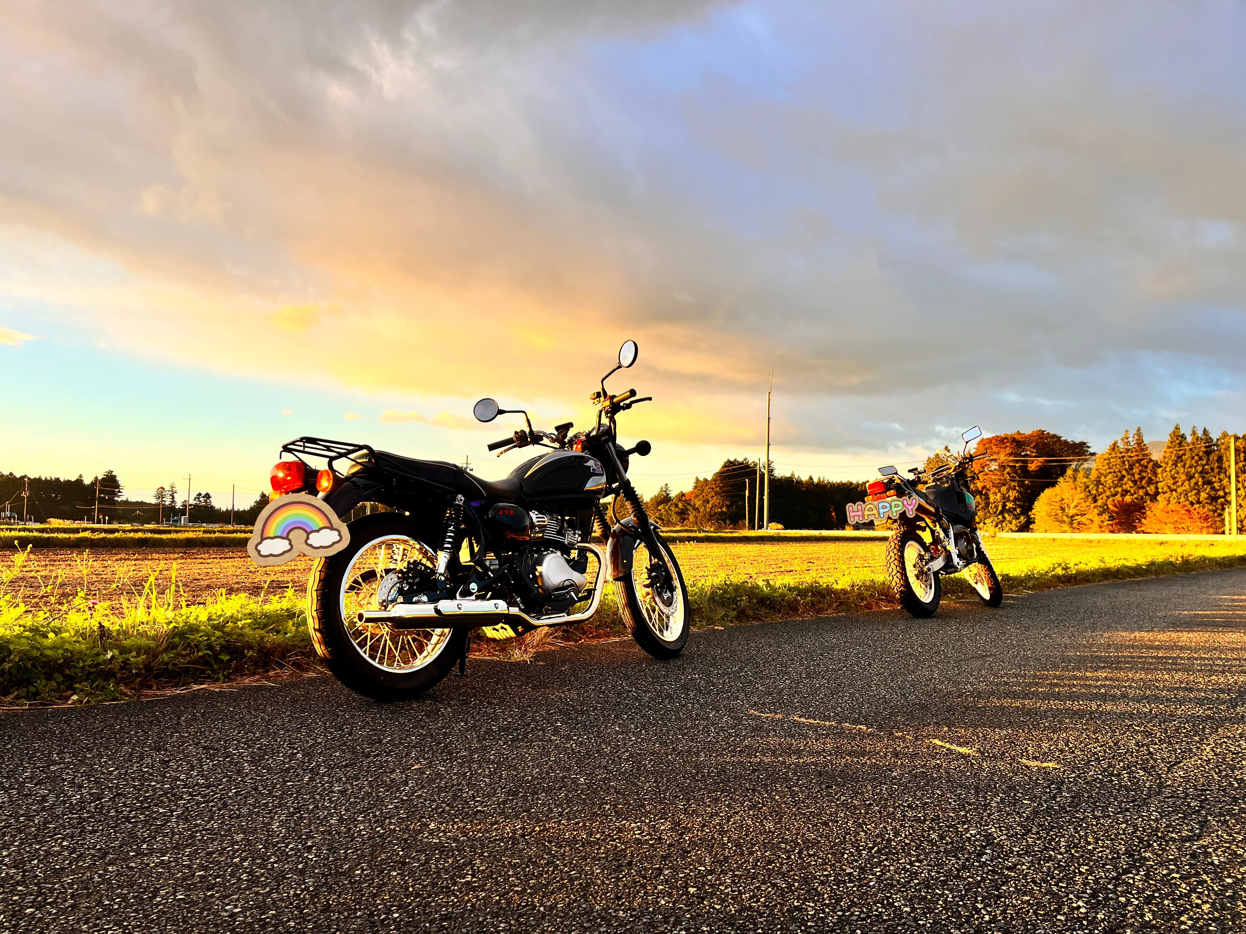 朝活!紅葉を見にプチプチツーリング🏍